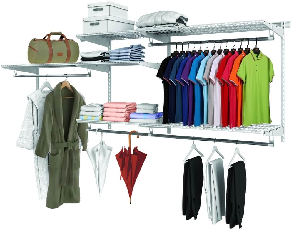 Металлическая гардеробная система хранения - топ 12 причин сделать верный выбор
