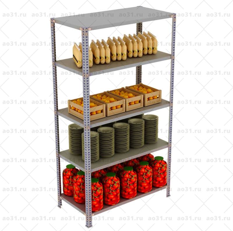Стеллаж MS Standart 1850х1000х500/5