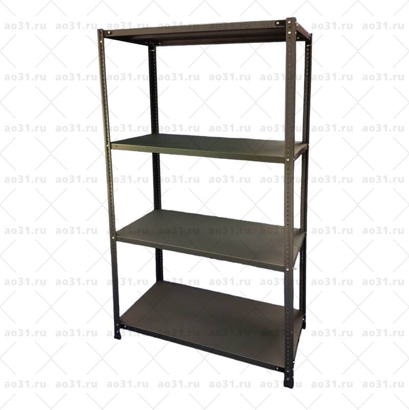 Стеллаж МС-750 черный 2000х1000х600/4